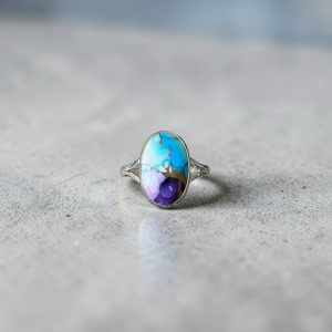 Ice Blue Dahlia (Turquoise size 6)