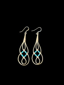 Sterling Silver Turquoise Earrings